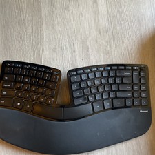 Genuine Microsoft Sculpt Ergonomic Wireless Keyboard 1559 No Receiver/Dongle