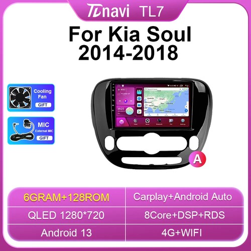 For KIA Soul 2013-2019 Auto CarPlay Multimedia Car Radio Video Player Stereo GPS - Picture 19 of 40