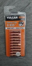VULCAN Master Welder Series 10pc Contact Tips 0.035" Heavy Duty #63791
