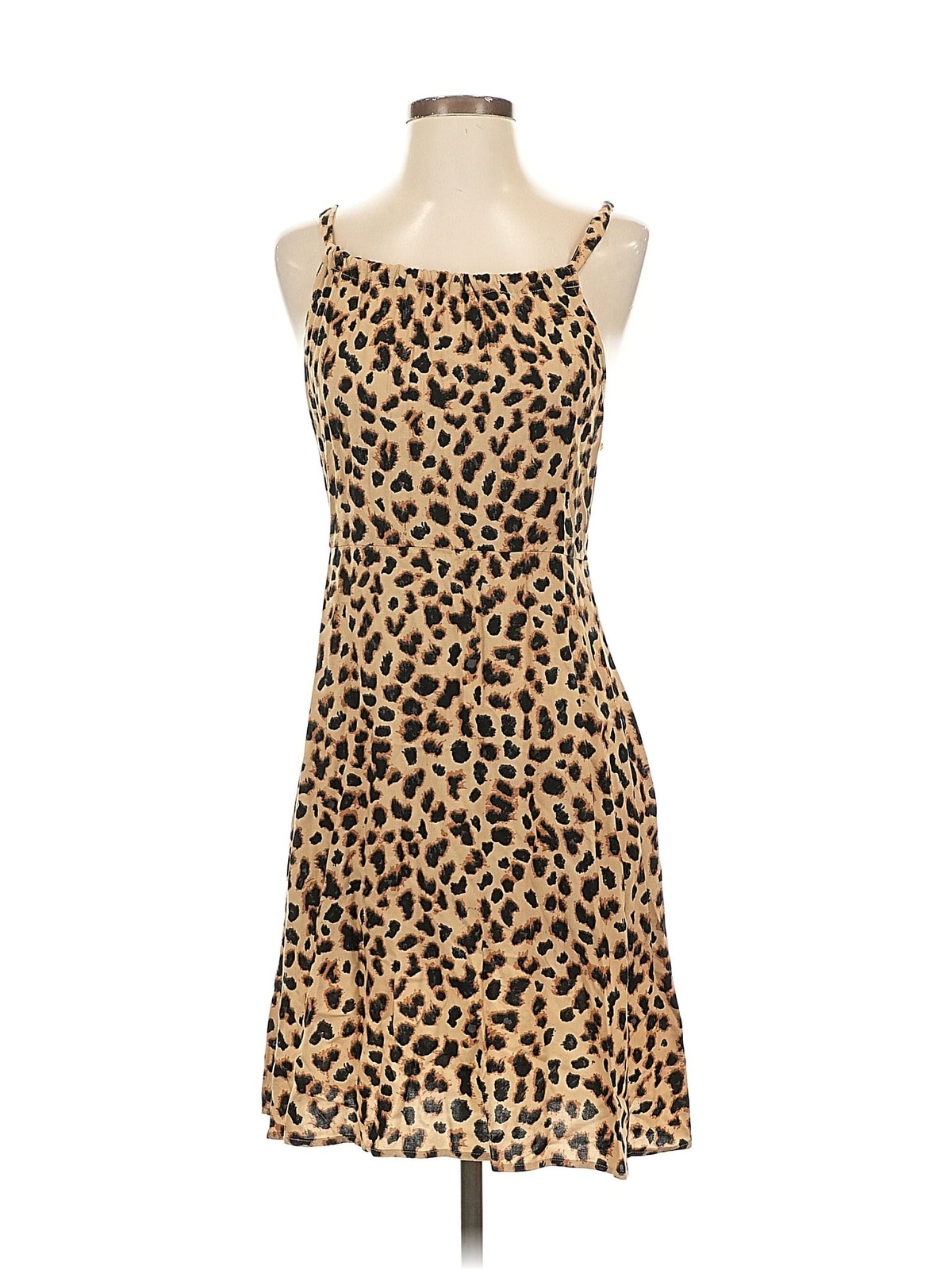 Express Women Brown Casual Dress XS - image 1