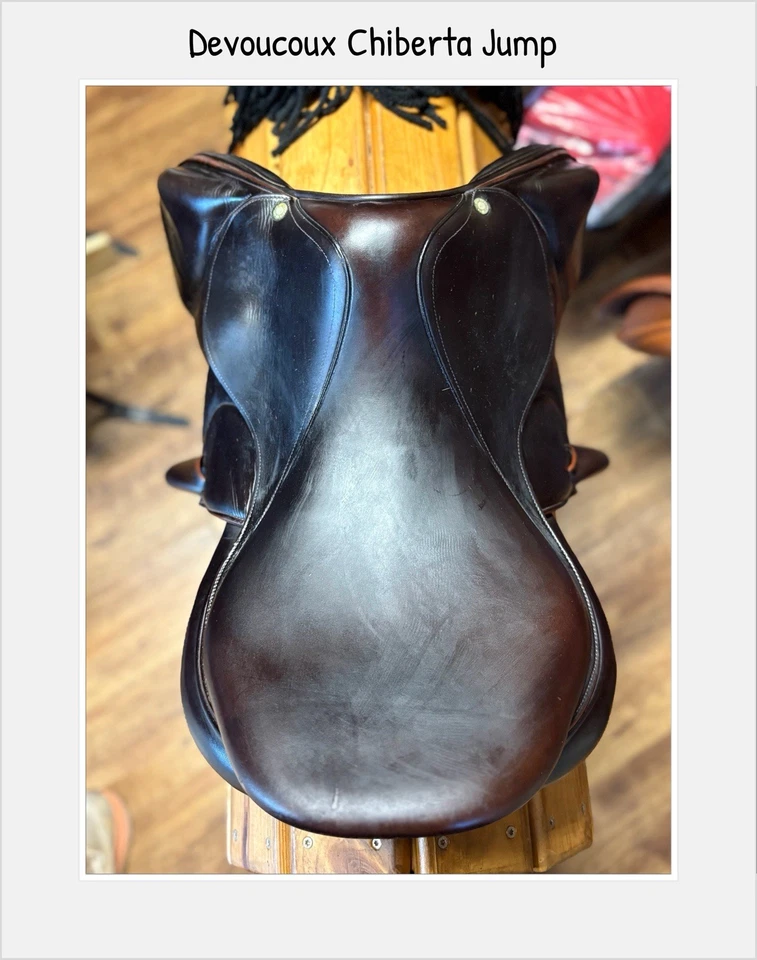 Sillín Devoucoux Chiberta Jump. 17,5” M Foto 2 de 4