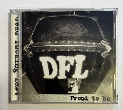 DFL Dead Fucking Last Proud To Be CD ORIGINAL 1995 Epitaph 86453-2 OOP!-VG