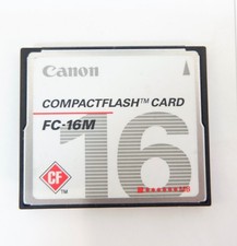 Canon Vintage 16MB Compact Flash CF Memory Card