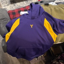 NWT Nike Kobe Hoodie KIDS L Purple Sweatshirt Basketball Therma-Fit Mamba