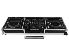 Odyssey FZDJMA9CDJW Pioneer DJM-A9/CDJ-3000 DJ Flight Coffin Case Wheels