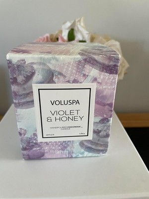 Voluspa ~ Violet & Honey ~ Cocowax Kerze ~ Glas 184g ~ Neu