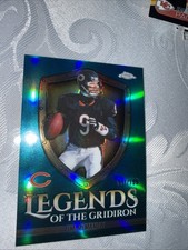 2025 Topps Chrome Legends of the Gridiron Jim McMahon Teal Refractor /199