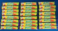 (24) Mamba Sour Fruit Chews Candy 2.8oz. Packs Bulk Chewy Candy BB: 06/26