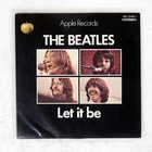 BEATLES LET IT BE APPLE AR2461 Japan VINYL 7