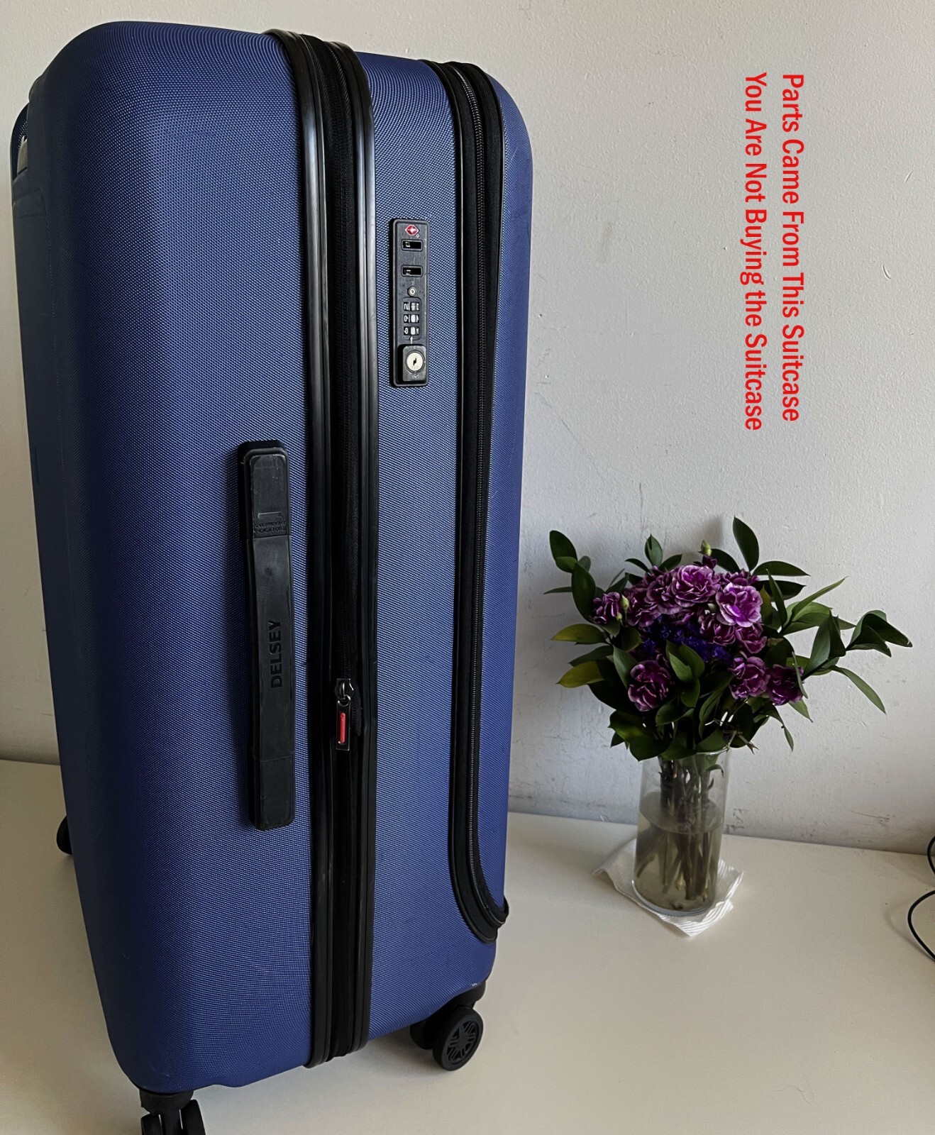 OEM Big Delsey Suitcase Luggage Bag Part Travel Side Handle Strap Grip Pull Hold