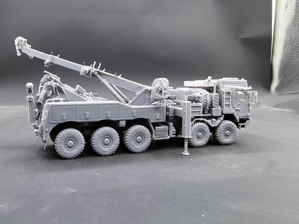1/87 Germany Rheinmetall MAN HX45M 10X10 Rescue Crane Model Kit 3D Printed - Image 3 of 4