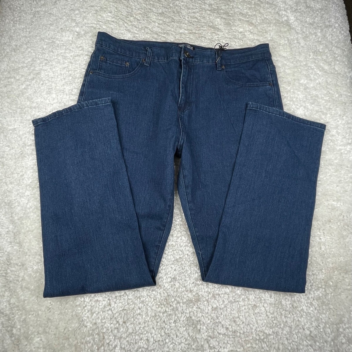 Benny Gold Jeans Mens 38x32 Blue Denim Dark Wash Pants BG002