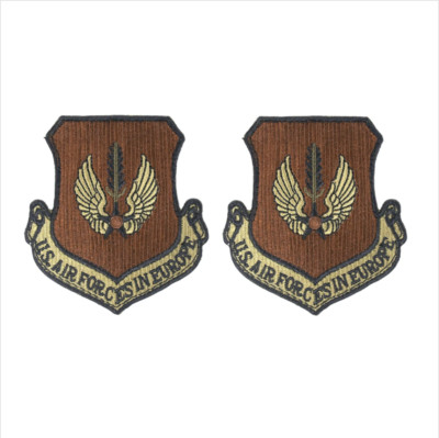 GENUINE U.S. AIR FORCE PATCH: AIR FORCE IN EUROPE COMMAND - OCP WITH HOOK