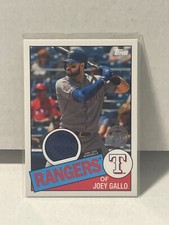 JOEY GALLO 2020 Topps Series 2 1985 Topps Relic Rangers
