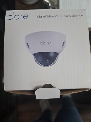 ClareVision 8MP Mini IP Dome Camera White CLR-V200-8D28B NDAA Compliant