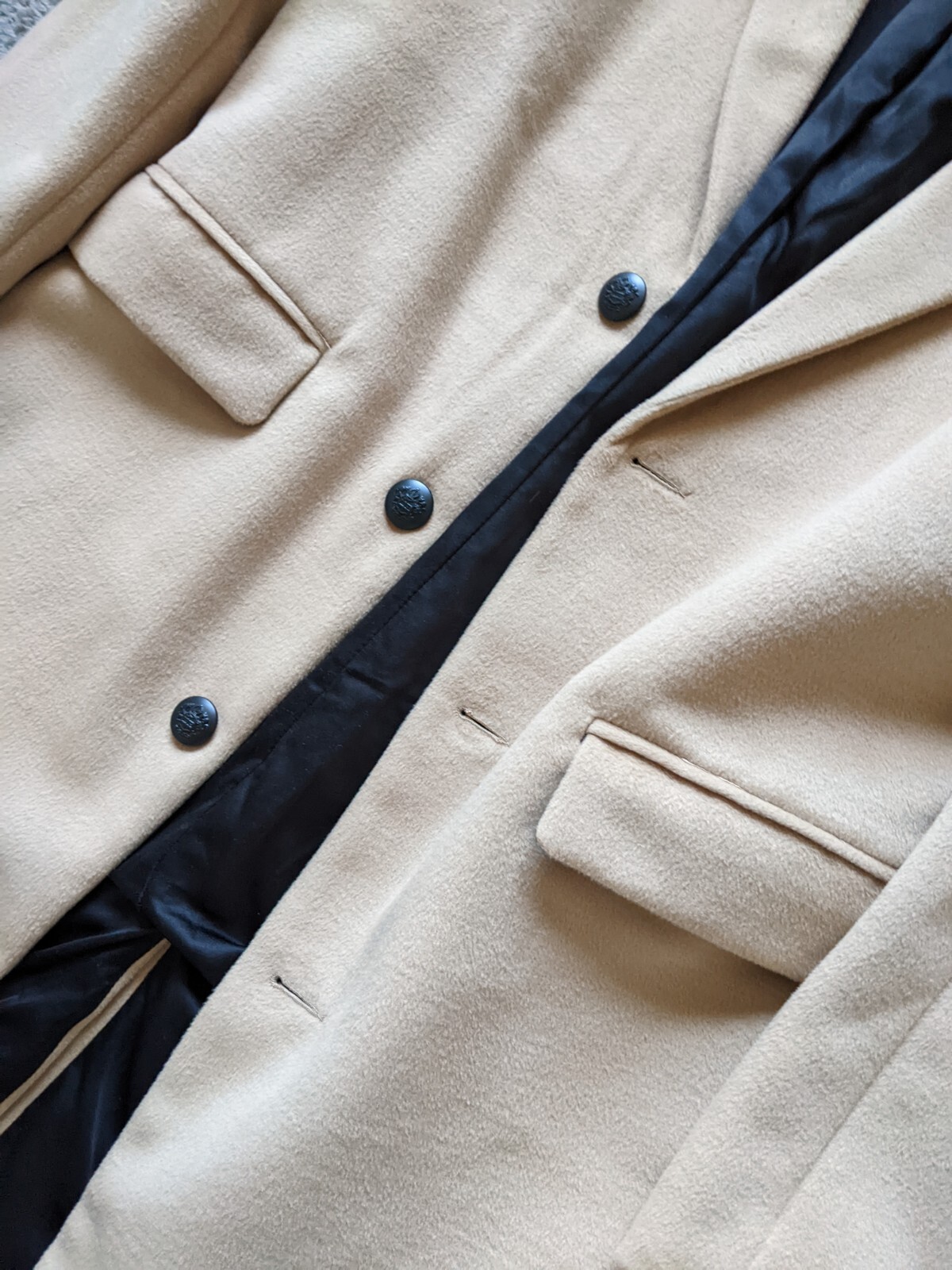 FOREVER 21 MEN MEDIUM LONG WOOLBLEND WINTER FUR T… - image 5