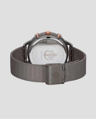 Paul Hewitt Everpulse Grey Metalic Mesh Watch, Unisex, BRAND NEW - Picture 2 of 4