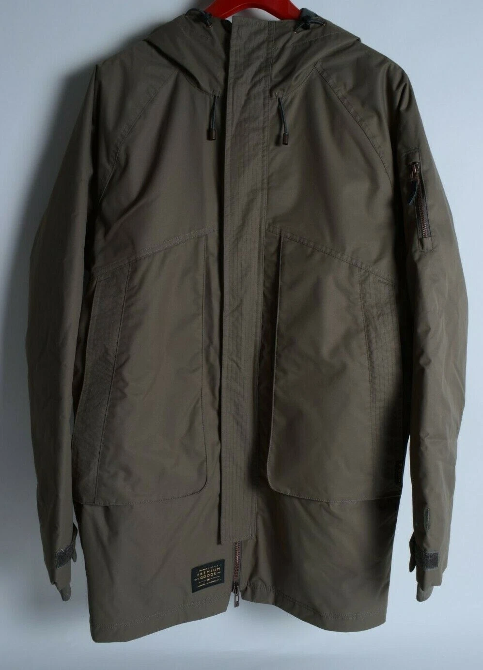 NWOT MENS L1 SNOWBOARD JACKET $240 S Green Snowboard Insulated