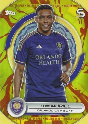 2024 Topps Major League Soccer Super Stars Molten Rare Cards (51 - 60) - MLS