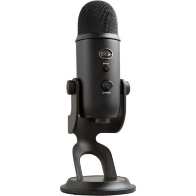Blue Microphones Yeti Professionelles USB-Mikrofon, Streaming, Podcast, schwarz