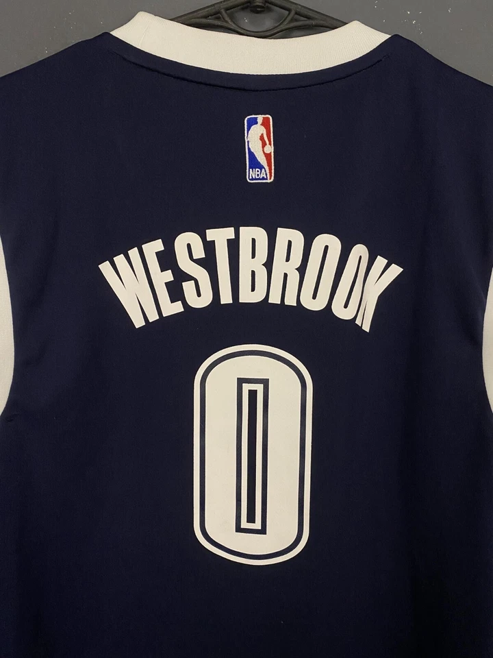 CAMISETA DE BALONCESTO HOMBRE OKLAHOMA CITY THUNDER RUSSELL WESTBROOK NBA TALLA S Foto 4 de 4