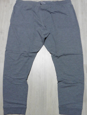 PETER MILLAR Mens 3X 3XL BIG LAVA WASH LOUNGE PANTS JOGGER SWEATPANTS GREY 3XLB