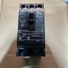 ED63A010 SIEMENS 3 POLE 10AMP 600VAC 50/60Hz SENTRON CIRCUIT  BREAKER NEW