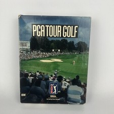 PGA Tour Golf Sterling Silver Software IBM/MAC Game Set Untested