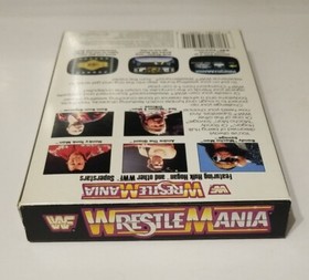 WWF WrestleMania (Nintendo Entertainment System1988) NES / CIB w Posters / VGC