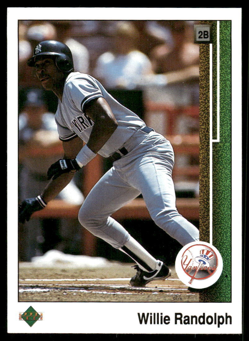 Willie Randolph 1989 Upper Deck #237 New York Yankees