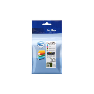 Original Brother Tintenpatrone LC 3219XL Multipack 4er Set LC3219XLVALDR MhD!