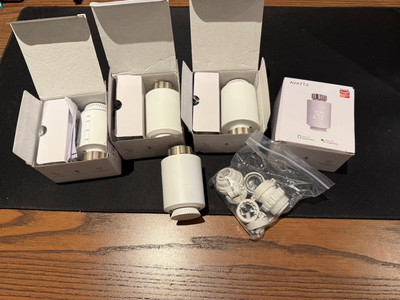 4x Tuya Smart ZigBee TRV Heizkörper-Stellventil-Temperaturregler Alexa APP