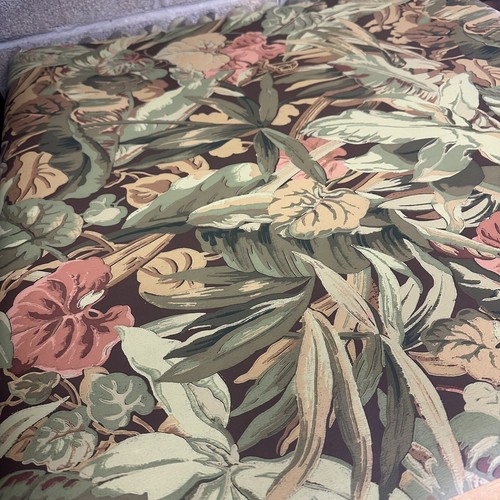 12 Vintage Seabrook Fine Wallpaper Prepasted Scrubbable Strippable Floral Garden - Picture 6 of 7