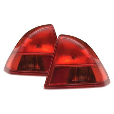 Tail Lights Rear Lamp Pair For Honda Civic Es Dimension Sedan 2001