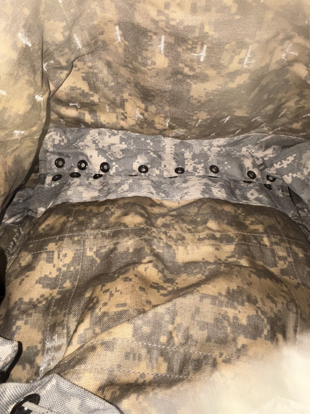 Army/military Large Rucksack Complete Field Pack Set w/ Straps, Frame, Belt