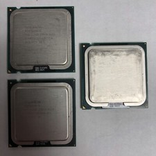 LOT OF 3 Intel Pentium D 945 3.4GHz 4MB SL9QB SL9QQ Socket LGA775 CPU/Processor
