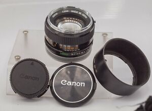 Chrome Nose Canon 50mm F1 4 Fd Mount Prime Lens For Ae 1 A 1 F 1 Slr Cameras Ebay