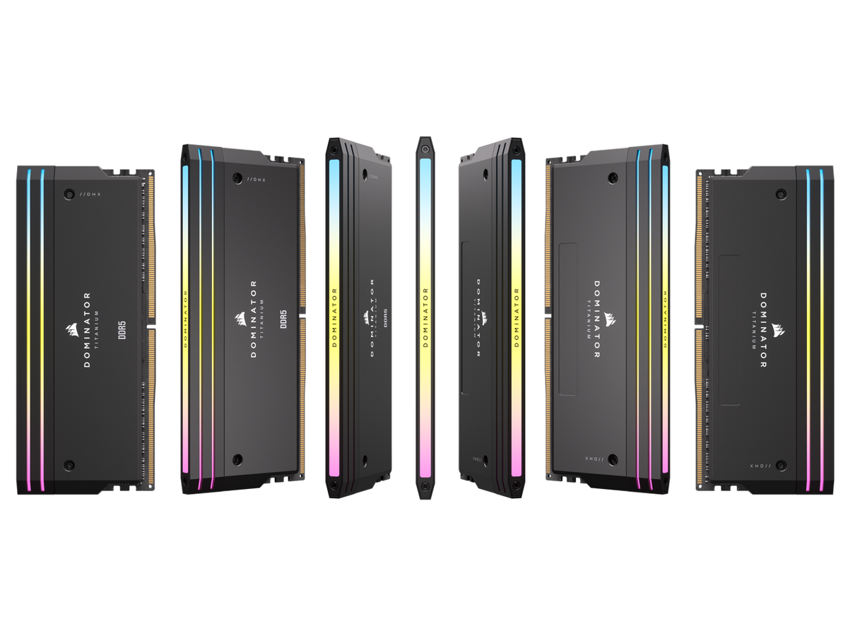 CORSAIR DOMINATOR TITANIUM 24GB×2 CORSAIR DOMINATOR TITANIUM 48GB