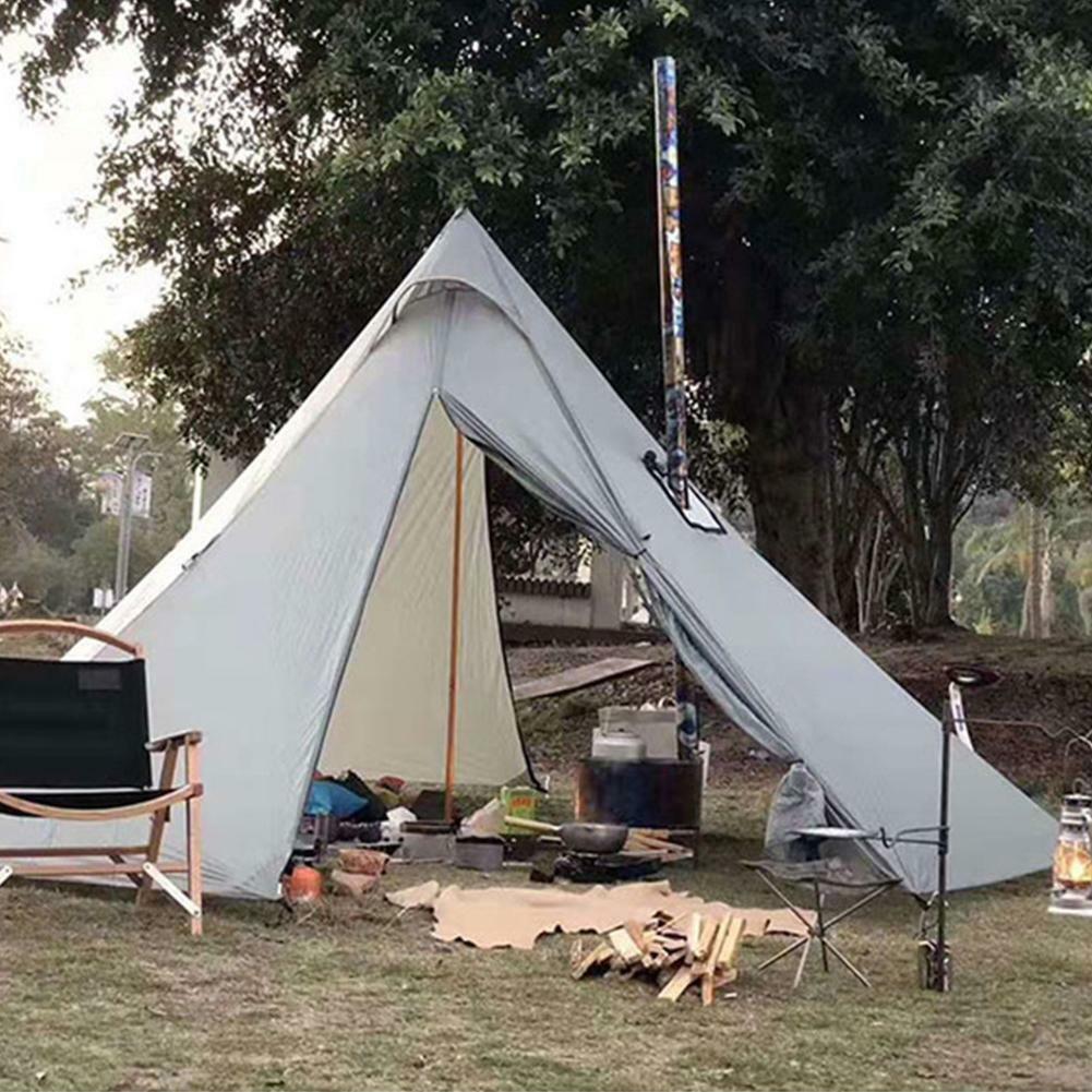 Tent Stove Jack Fire Resistant Pipe Vent Accessory Keep Of Flue Hot Use  N0K4 | eBay