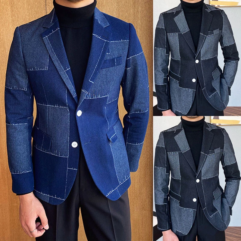 Men's Suit Elbow Patches Wedding | Men Blazer Elbow Patches | Men Wedding  Suits Groom - Suits - Aliexpress