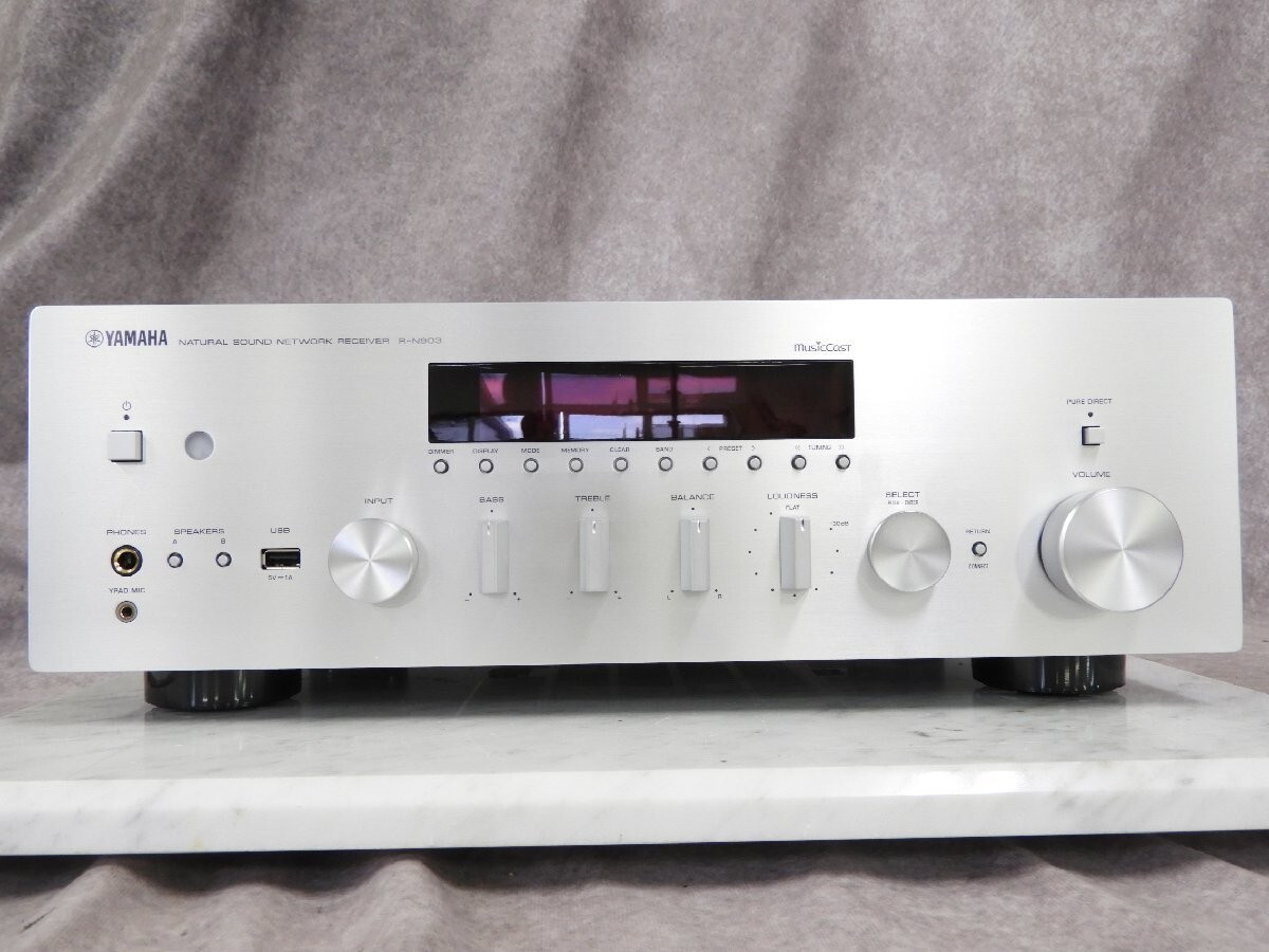 Yamaha R-N803 2-Ch x 100 Watts Networking Stereo Receiver Yamaha R-N803 2-Ch x 100 Watts Networking Stereo Receiver