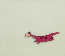 Dino "Jetsons Flintstones" original animation cell certificate of authenticity 