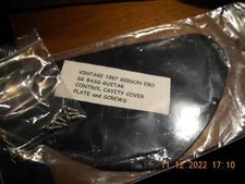 GIBSON BASS COVER CONTROL CAVITY 1967 SG BASS GUITAR EBO SCREWS INCLUDED