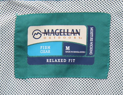 Chemise Magellan Outdoors 3XL Verte - Ventilée UV Pêche - Manches Courtes