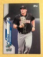 2020 Topps Pro Debut JJ BLEDAY Marlins Jupiter Hammerheads Photo Variation SP
