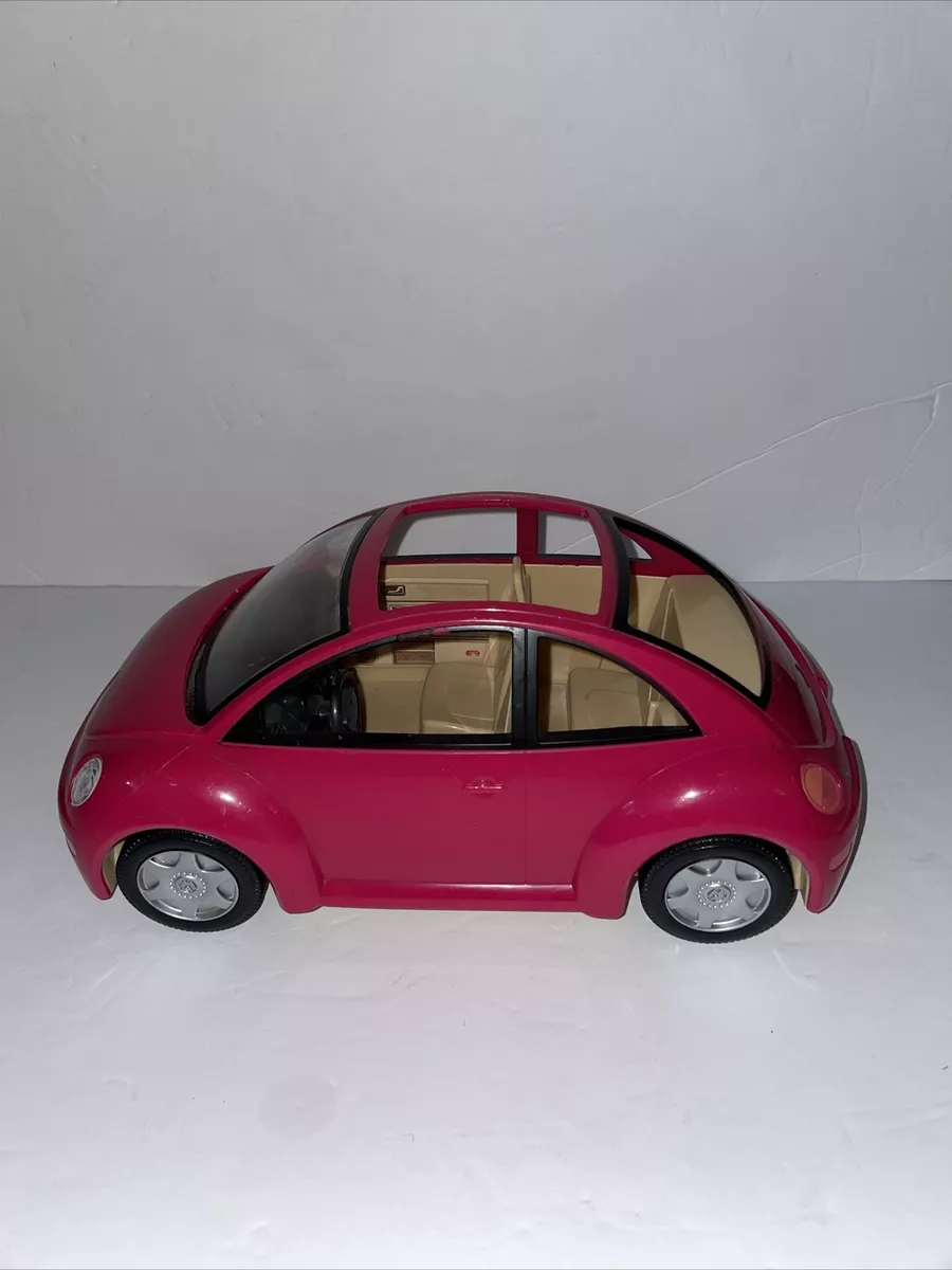 Vintage Barbie VW Beetle Bug Car Hot Pink eBay