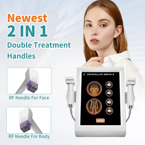 2 IN1 Morpheus 8 Machine RF Wrinkle Removal Facial Rejuvenation Skin Tightening - Picture 9 of 9