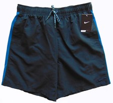 Men's NIKE Gray Grey Athletic Shorts Swim Trunks M Medium NWT NEW Sheds Water