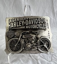 VTG Harley-Davidson Rare Genuine Belt Buckle Legendary HD Motorcycles-No Box