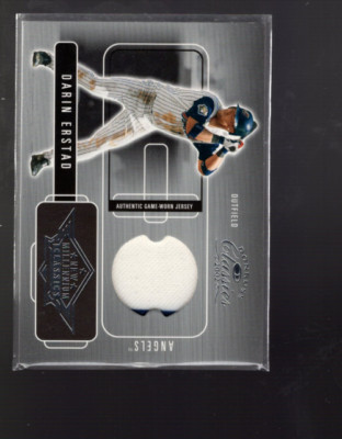 A5818- 2002 Donruss Classics New Millennium #45 Darin Erstad Trikot /500
